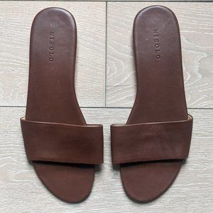 Nisolo 'Isla' Slide Sandal - Cognac